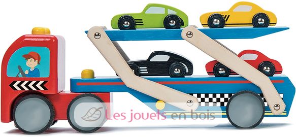 Race Car Transporter Set LTV-TV444 Le Toy Van 3