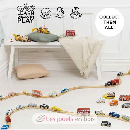 Classic Wooden Sports Cars TV445 Le Toy Van 4