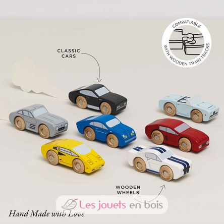 Classic Wooden Sports Cars TV445 Le Toy Van 2