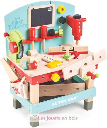 My first wooden tool bench LTV-TV448 Le Toy Van 1