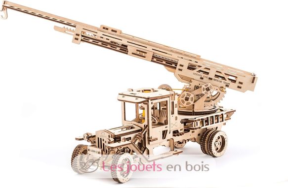 Fire Ladder mechanical model kit U-70022 Ugears 2