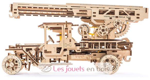 Fire Ladder mechanical model kit U-70022 Ugears 3