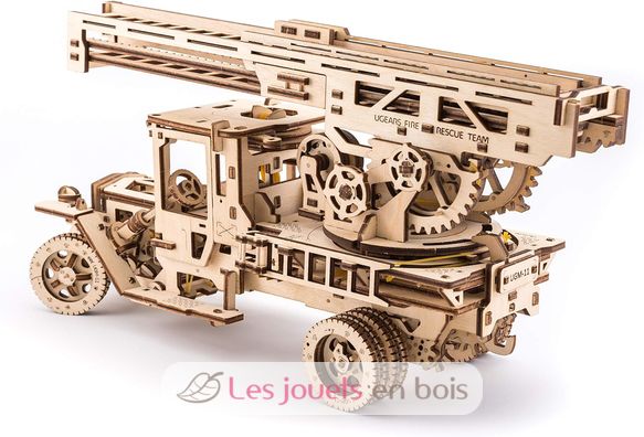 Fire Ladder mechanical model kit U-70022 Ugears 4