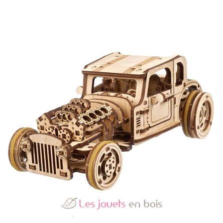 Hot Rod Furious Mouse mechanical model kit U-70192 Ugears 1