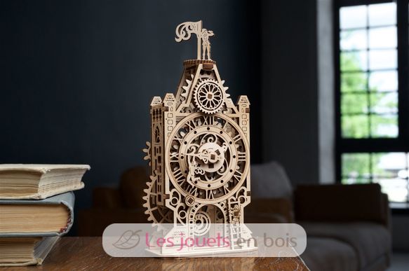 Old Clock Tower mechanical model kit U-70169 Ugears 5