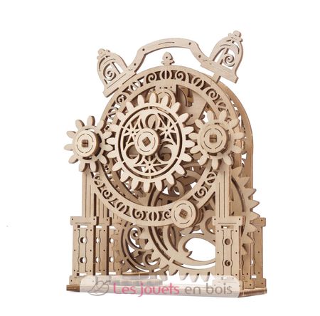 Vintage Alarm Clock mechanical model kit U-70163 Ugears 2