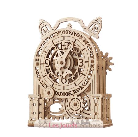 Vintage Alarm Clock mechanical model kit U-70163 Ugears 1