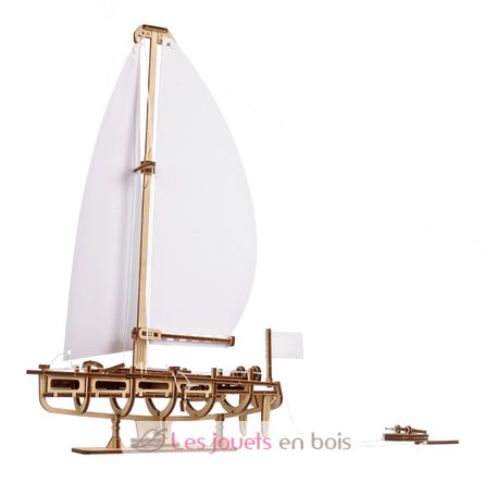 The Ocean Beauty Yacht mechanical model kit U-70193 Ugears 1