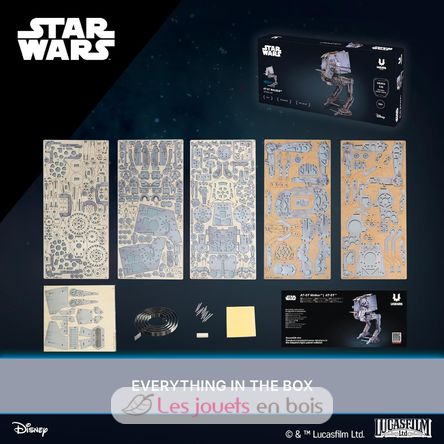 Star Wars AT-ST Walker, 3D model kit U-70268 Ugears 5