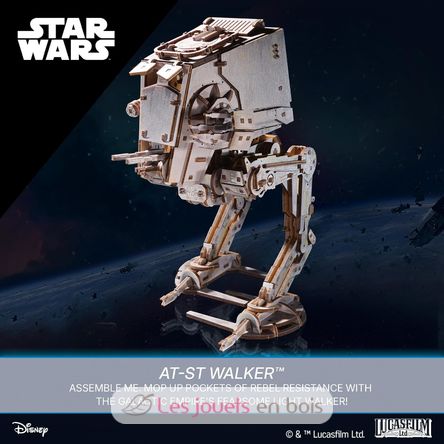 Star Wars AT-ST Walker, 3D model kit U-70268 Ugears 6