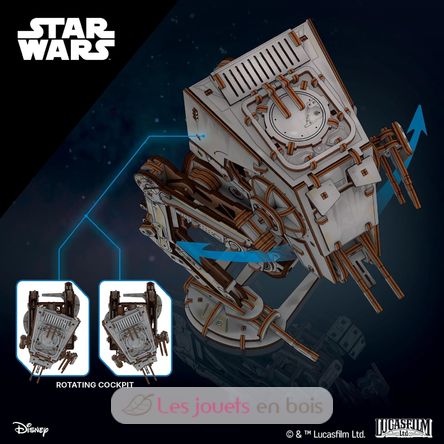 Star Wars AT-ST Walker, 3D model kit U-70268 Ugears 7