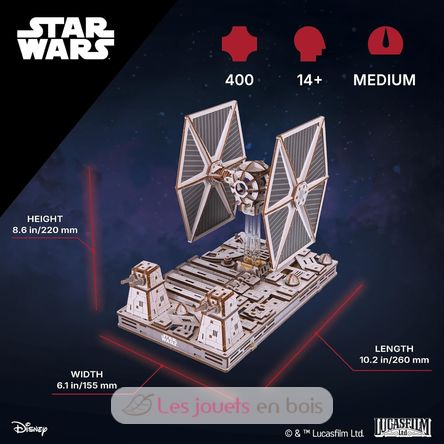 Star Wars TIE Fighter, 3D model kit U-70270 Ugears 2