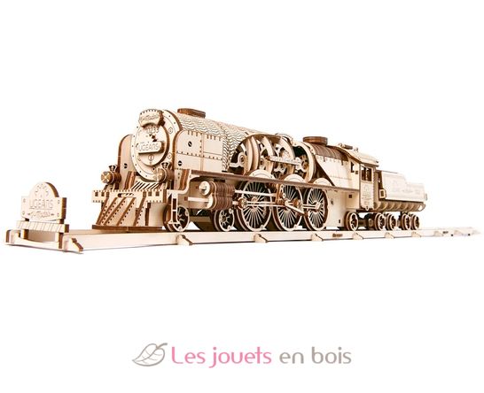 V-Express Steam Train mechanical model kit U-70058 Ugears 5