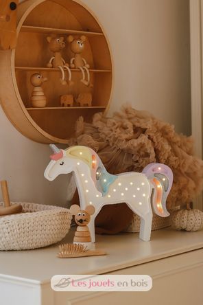 Little Lights Unicorn Lamp Magic Rainbow LL012-343 Little Lights 5