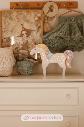 Little Lights Unicorn Lamp Magic Rainbow LL012-343 Little Lights 4