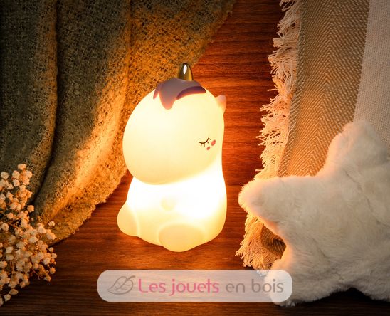 Nightlight Cosmo Unicorn Pink Glitter LL-UNIPINKR Little L 3