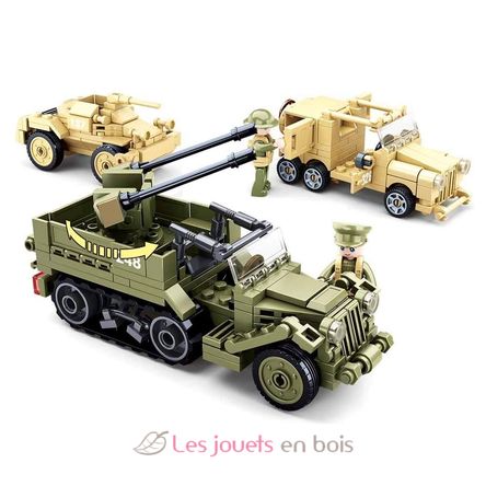 Army WWII - The Battle 552 pieces SL-M38-B0812 Sluban 2