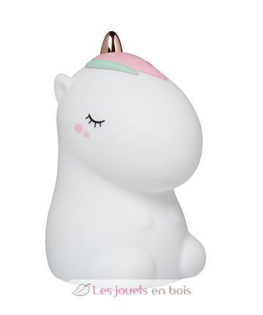 Nightlight Cosmo Unicorn - white L-UNIWHITER Little L 1