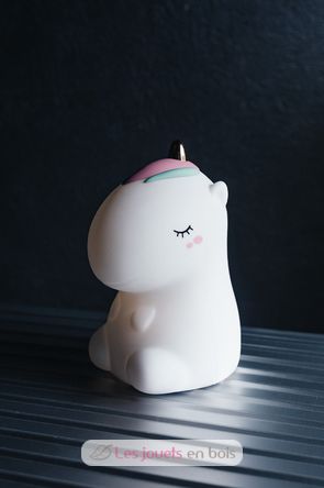 Nightlight Cosmo Unicorn - white L-UNIWHITER Little L 6