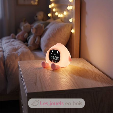 Peach night light and alarm clock UL8149 Ulysse 2
