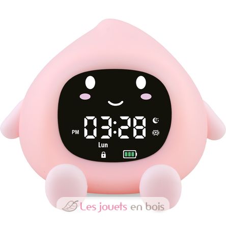 Peach night light and alarm clock UL8149 Ulysse 4