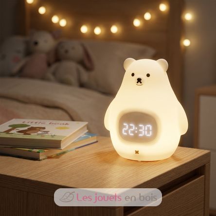 Polar bear night light and alarm clock UL8172 Ulysse 2