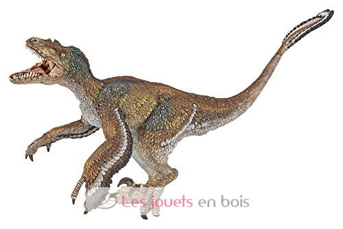 Velociraptor feathers figure PA55055 Papo 1