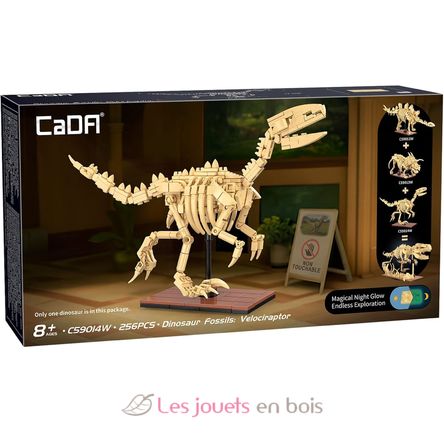 Velociraptor skeleton 256 pieces C59014W CaDA 3