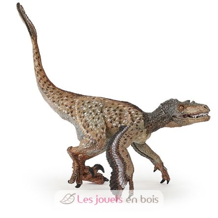 Velociraptor feathers figure PA-55086 Papo 2