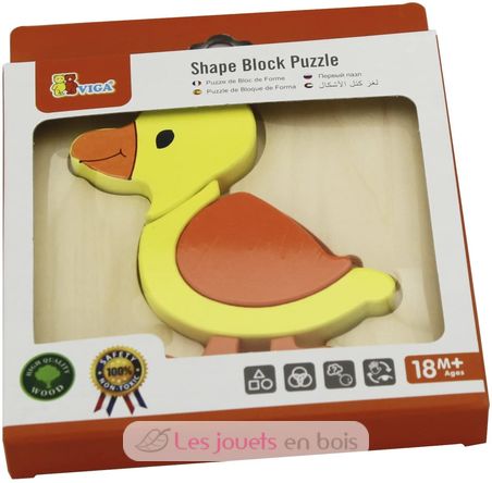 Mini puzzle Duck NCT-59929 Viga Toys 2
