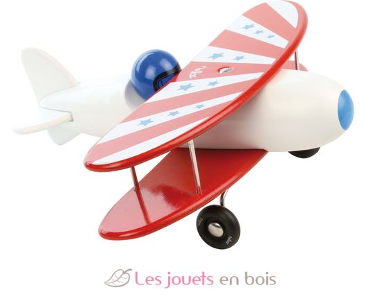 White biplane V1244W Vilac 1