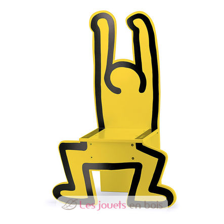 Keith Haring chair Yellow V09294-3505 Vilac 3