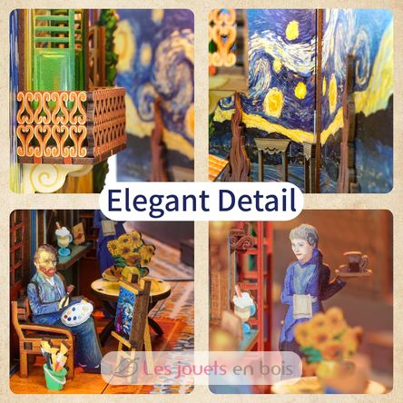 Book Nook Vincent's World T-TQ113 Tonecheer 4