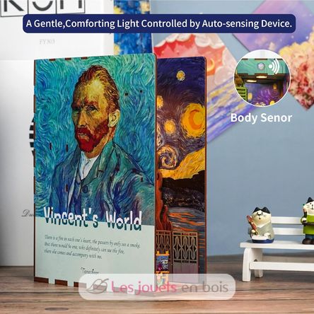 Book Nook Vincent's World T-TQ113 Tonecheer 6