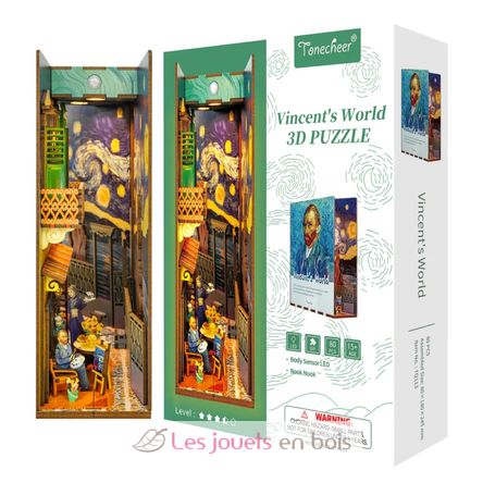 Book Nook Vincent's World T-TQ113 Tonecheer 1