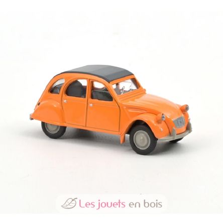 Citroën 2CV 1978 orange in miniature NO-AMC0191027-ORANGE Norev 1