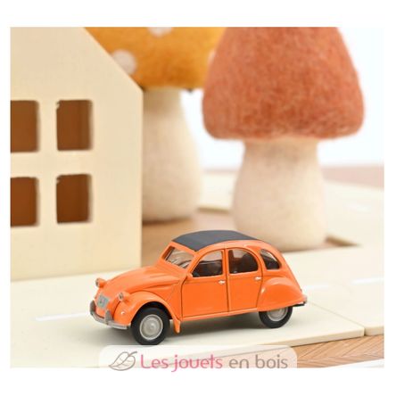 Citroën 2CV 1978 orange in miniature NO-AMC0191027-ORANGE Norev 2