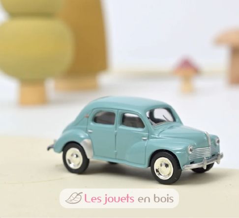 Renault 4CV 1952 clear blue in miniature NO-310934 Norev 2