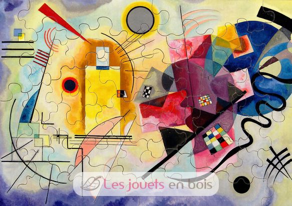 Yellow Red Blue by Kandinsky K066-50 Puzzle Michele Wilson 1