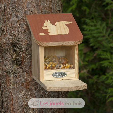 Squirrel feeder with silhouette ED-WA82 Esschert Design 11