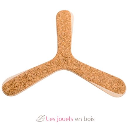 Boomerang in wood and cork W-LIEGE Wallaby Boomerangs 1
