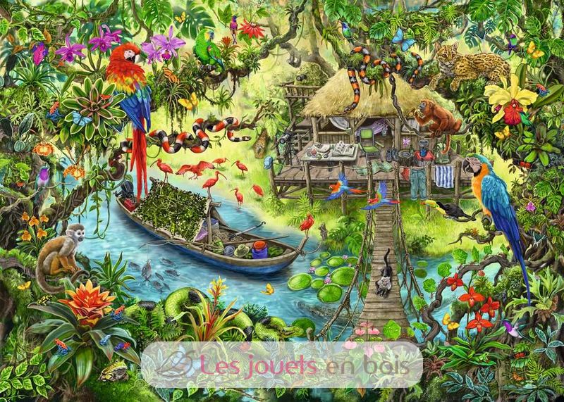Escape Puzzle Kids Safari Ravensburger 129348 Puzzles For Children
