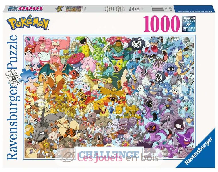 Puzzle Pikachu et les Pokémon 100 pièces - Nathan 86774 - Puzzle