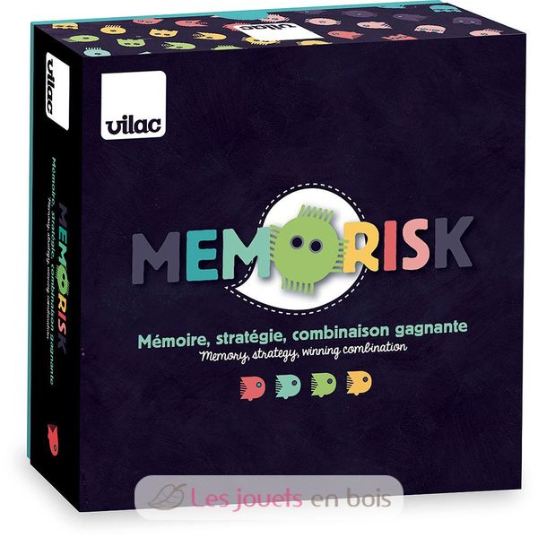 Memorisk Vilac 2151 - Wooden educational game - Memory and