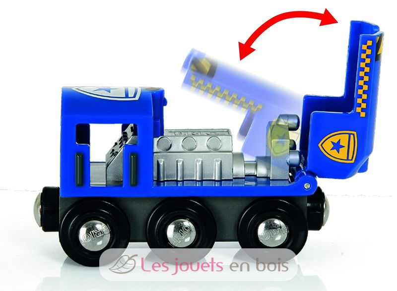 brio police transport set