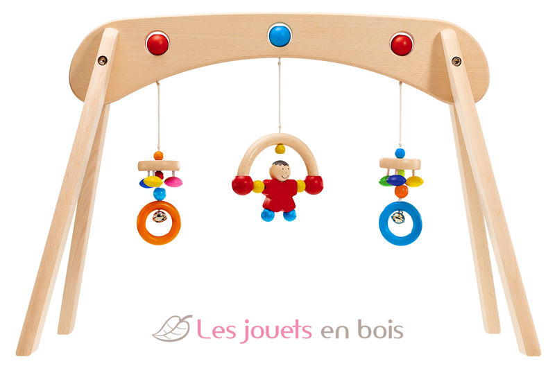 Musina Activity Arch Selecta Wooden Baby Gym Musina Activity Arch Selecta Wooden Baby Gym