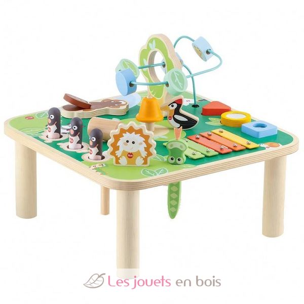 Forest Musical Activity Table Sevi 0 Wooden Musical Toy