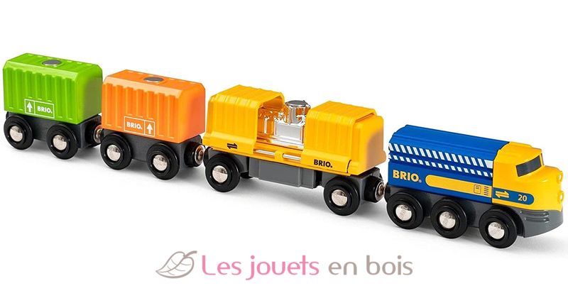 Baby's Only Train jouet en bois Earth