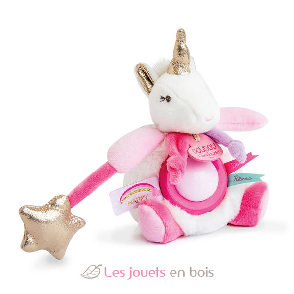 Unicorn night light Cuddle cloth Doudou et Compagnie DC3317