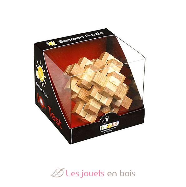Fridolin IQ test bambou puzzle "magique" box" 